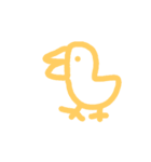 癒やしを与える鳥たち（個別スタンプ：16）