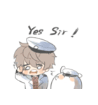 BOY AND RABBIT.（個別スタンプ：16）