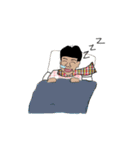 Hang over with friend（個別スタンプ：15）
