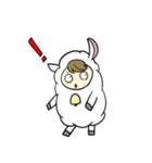 O型ひつじ（個別スタンプ：3）