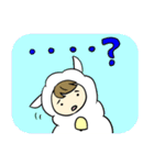 O型ひつじ（個別スタンプ：7）