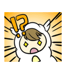 O型ひつじ（個別スタンプ：8）