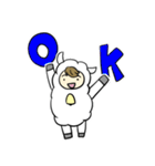 O型ひつじ（個別スタンプ：37）