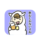 O型ひつじ（個別スタンプ：40）