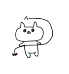 テキトーにゃんこ（個別スタンプ：3）