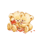 St. Valentine ＆ Love Bears Stickers（個別スタンプ：3）
