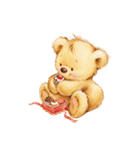 St. Valentine ＆ Love Bears Stickers（個別スタンプ：4）