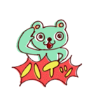 ポジティブな動物たち（個別スタンプ：6）
