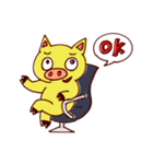 ポジティブな動物たち（個別スタンプ：12）