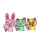 ポジティブな動物たち（個別スタンプ：37）