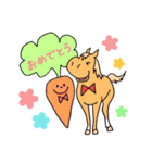 馬ですが。（個別スタンプ：24）