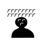Black man do something（個別スタンプ：23）
