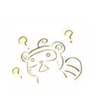 タヌキと葉っパイセン（個別スタンプ：4）