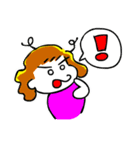 まーちゃんと石像モンスター（個別スタンプ：8）