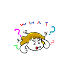 まーちゃんと石像モンスター（個別スタンプ：9）