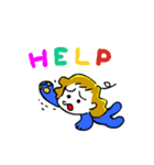 まーちゃんと石像モンスター（個別スタンプ：10）