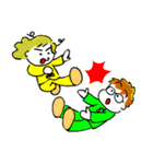 まーちゃんと石像モンスター（個別スタンプ：21）