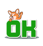Corgi Dog（個別スタンプ：7）