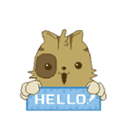 Pixel Art Kitten（個別スタンプ：8）