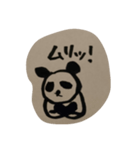 え？なんでやねん？(ぱんだ・関西弁)（個別スタンプ：4）