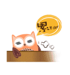 Owl - Miss Orange（個別スタンプ：3）