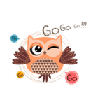 Owl - Miss Orange（個別スタンプ：6）