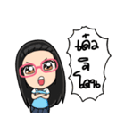 Double Glasses（個別スタンプ：12）