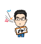 Double Glasses（個別スタンプ：16）