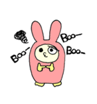 うさぎさんと愉快な仲間たち（個別スタンプ：3）