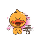 DUCKY MAN（個別スタンプ：21）