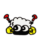 ひつじで挨拶♪＋オマケに少し会社！たきえ（個別スタンプ：16）