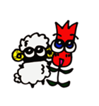 ひつじで挨拶♪＋オマケに少し会社！たきえ（個別スタンプ：27）