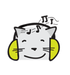 Cat face box（個別スタンプ：2）