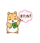 はむちゃんたちの日常使えるスタンプ（個別スタンプ：14）