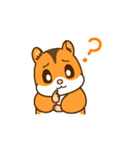 はむちゃんたちの日常使えるスタンプ（個別スタンプ：33）