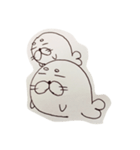 ボールペンあざらし（個別スタンプ：2）