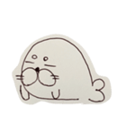 ボールペンあざらし（個別スタンプ：9）