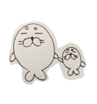 ボールペンあざらし（個別スタンプ：10）