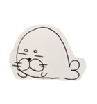 ボールペンあざらし（個別スタンプ：12）
