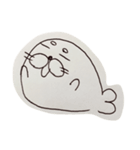 ボールペンあざらし（個別スタンプ：16）