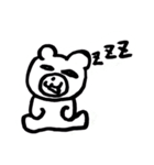 半目のかわいい動物（個別スタンプ：7）