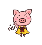 Moo Girl（個別スタンプ：22）
