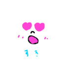 顔文字(^O^)（個別スタンプ：7）