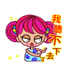 enjoy with sweet girl sticker 2（個別スタンプ：14）