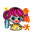 enjoy with sweet girl sticker 2（個別スタンプ：20）