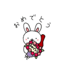 うさぎとバイオリン（個別スタンプ：9）