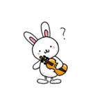 うさぎとバイオリン（個別スタンプ：15）