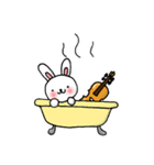 うさぎとバイオリン（個別スタンプ：21）