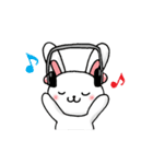 うさぎとバイオリン（個別スタンプ：32）