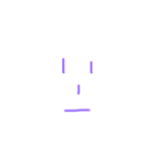 線顔（個別スタンプ：8）